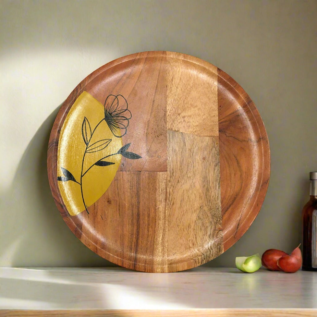 Wooden Serving Plates - Printed