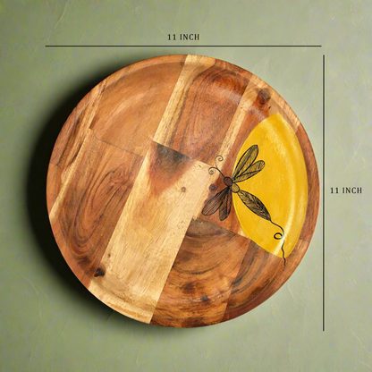 Wooden Serving Plates - Printed