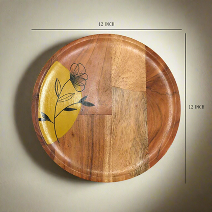 Wooden Serving Plates - Printed