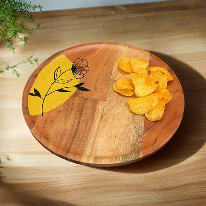 Wooden Serving Plates - Printed