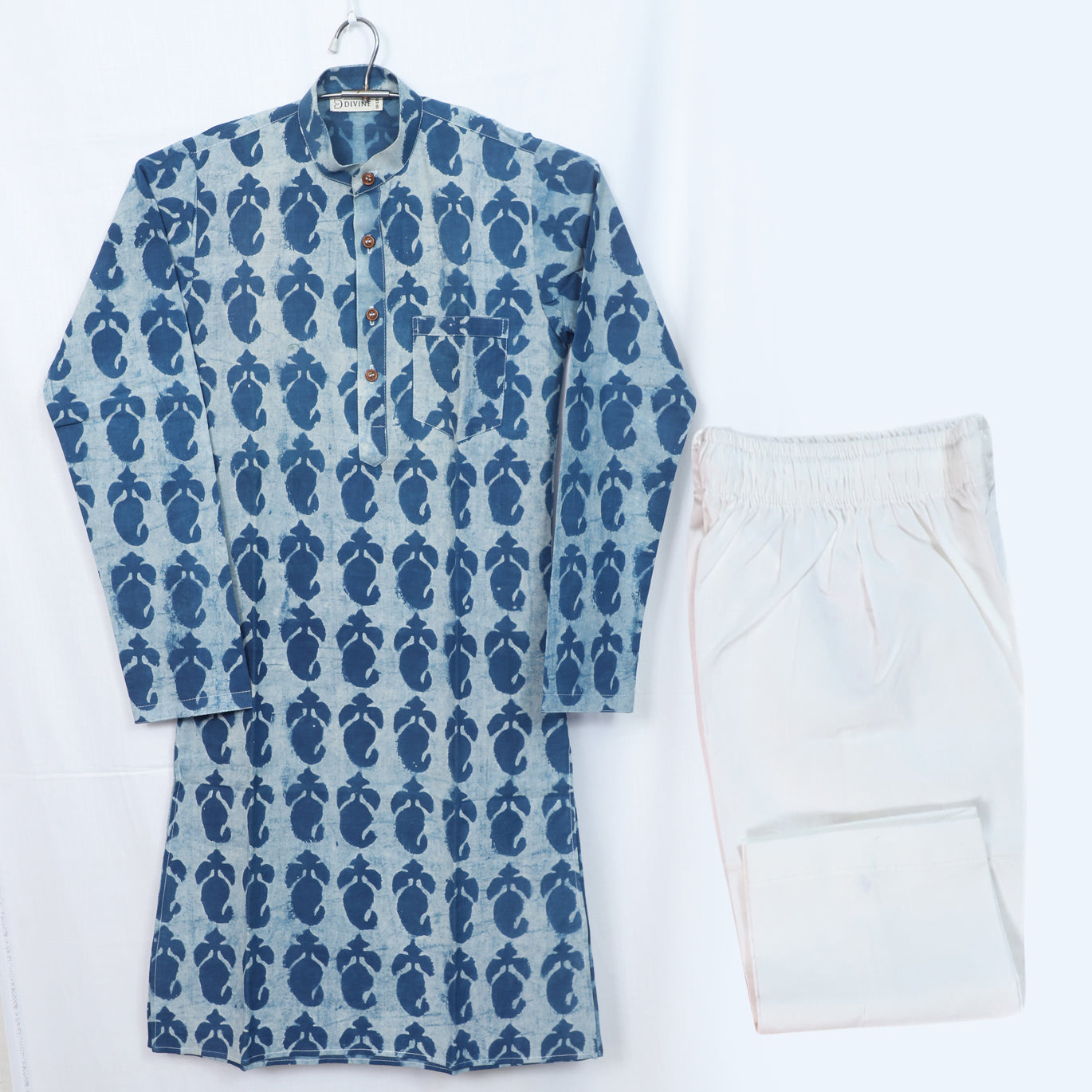 Kurta Pyjama Indigo