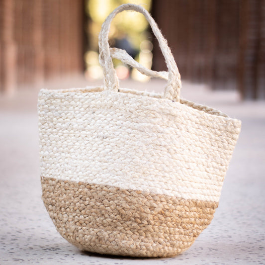 Jute Planters White