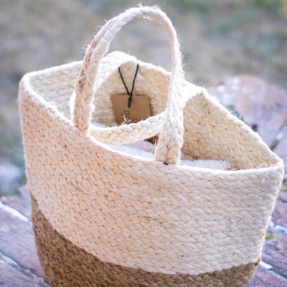 Jute Planters White